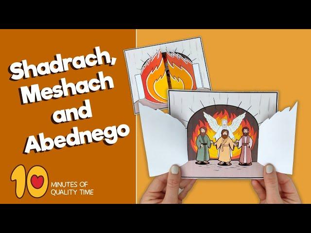 Shadrach Meshach and Abednego in the Fiery Furnace Craft