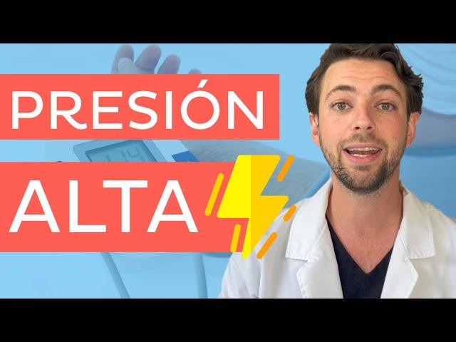 Cómo BAJAR la PRESIÓN ALTA RÁPIDO️ Consejos prácticos