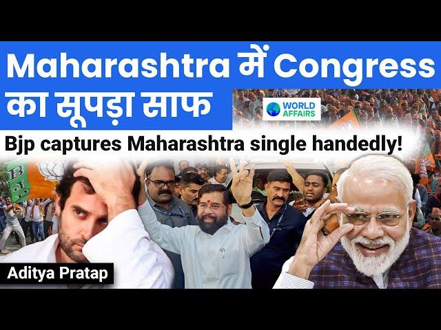 United Mahayuti, Divided Opposition: Story of Maharashtra Elections! Aditya Pratap | World Affairs