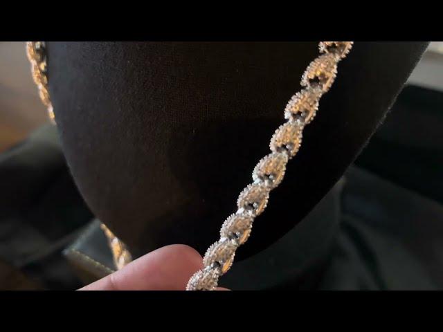 Hiphopbling 8mm rope chain review