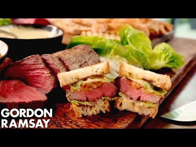 The Ultimate Steak Sandwich | Gordon Ramsay