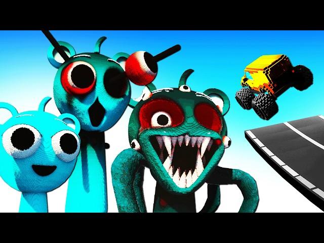 CARS vs EVOLUTION SKY (Sprunki)