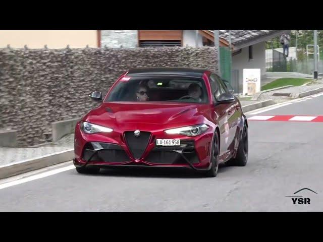 2021 Alfa Romeo Giulia GTAm - Brutal Accelerations, Start Up, Exhaust Sound & Loud Revs