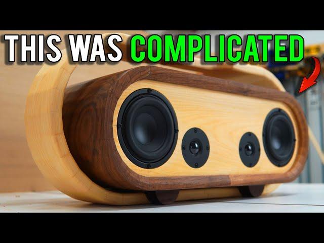 Bending wood to make a Portable Bluetooth Speaker 