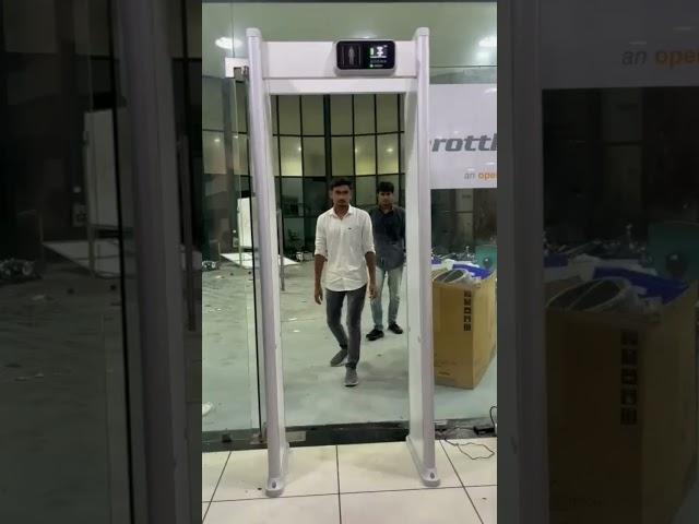 DFMD #Door frame metal detector #testing #installation #rjtech #metal detectors