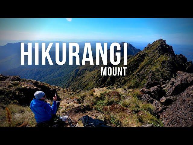 MT HIKURANGI, 1752m, Summit Climb, New Zealand, DEC 2018