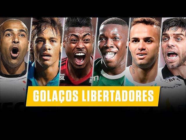 50 AMAZING GOALS from Brazilian Clubs at COPA LIBERTADORES