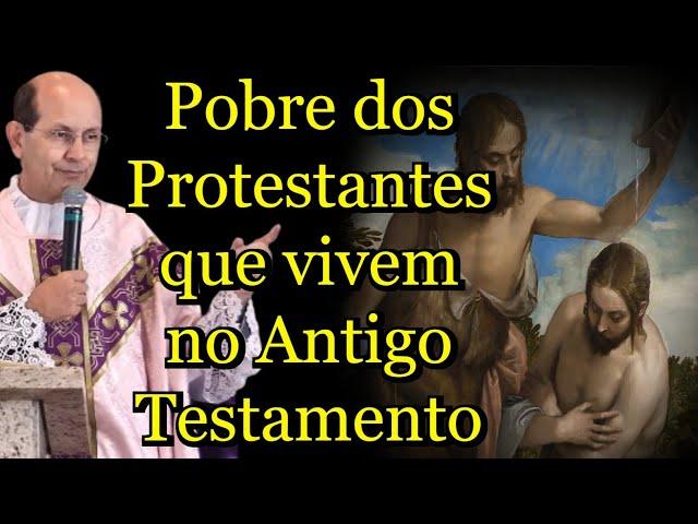 Pobre dos Protestantes que vivem no Antigo Testamento - Padre Paulo Ricardo #padrepauloricardo