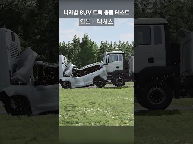 나라별 SUV vs 대형트럭