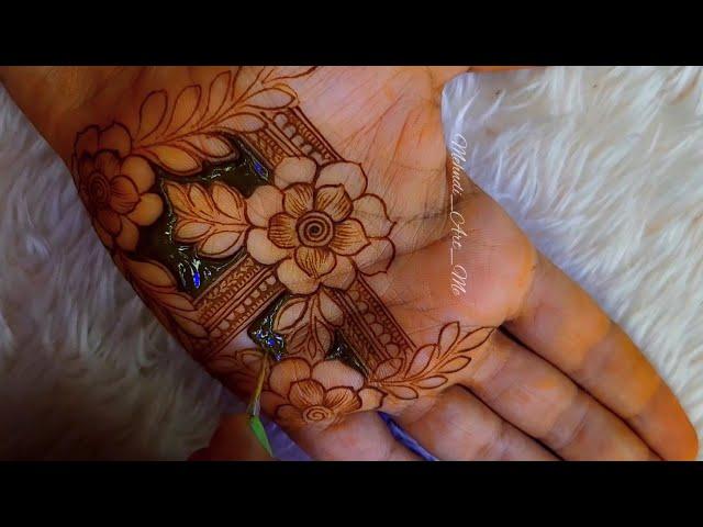 Festive Special Mehndi Design With Easy Step|Ganesh Puja And Navratri Special Mehndi |Mehndi Art Me