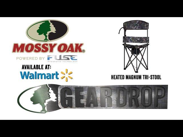 Mossy Oak Heated Magnum Tri-Stool | Gear Drop