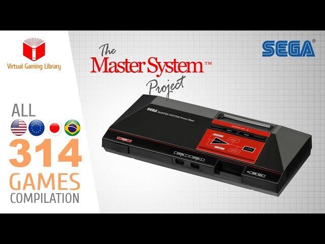 The Master System Project - All 314 SMS Games - Every Game (US/EU/JP/BR)