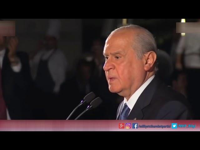 Liderimiz Devlet BAHÇELİ'nin rekor kıran o muhteşem konuşması...