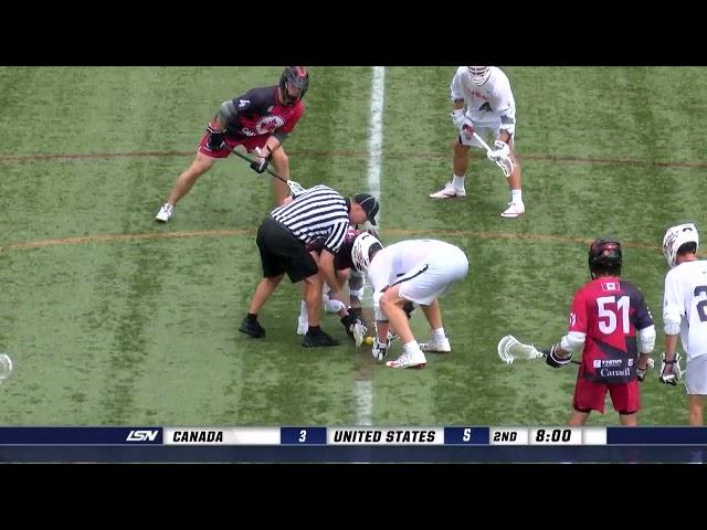 USA vs. Canada (Men) | 2021 World Lacrosse Super Sixes | Day 1 | Full Game