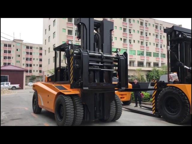 LTMG 15ton big diesel forklift show