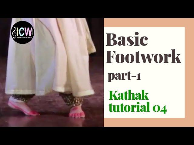 Learn basic Footwork for beginners | #Kathak tutorial 04 | Ms. Anshika Agrawal
