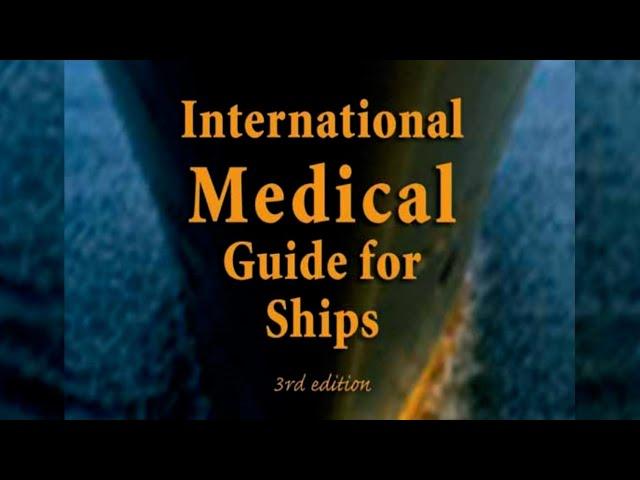 Ship's hospital. What medicines should be on board? | IMGS3 | UASUPPLY