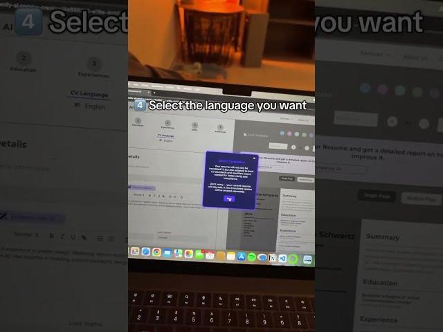 #How To Translate Your CV To English Using AI?" #cv #translation #english #ai #jobinterview
