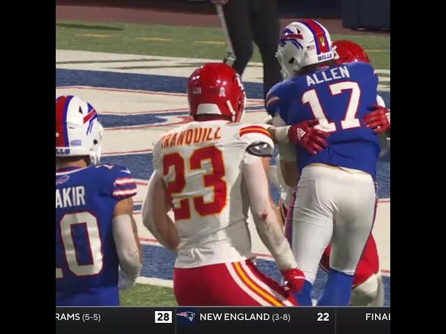 Josh Allen rushes for a 26-yard touchdown vs. Kansas City Chiefs