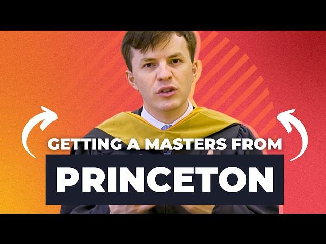 Jamie Beaton Earns His 9th Degree from Princeton in Record Time!