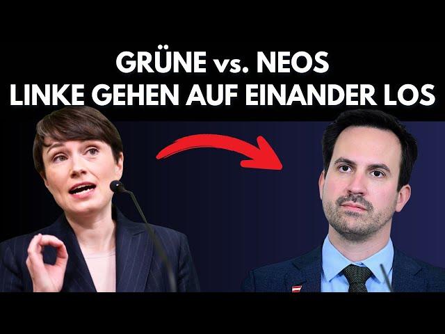 Grüne gehen auf Neos los, Streit wegen Posten!