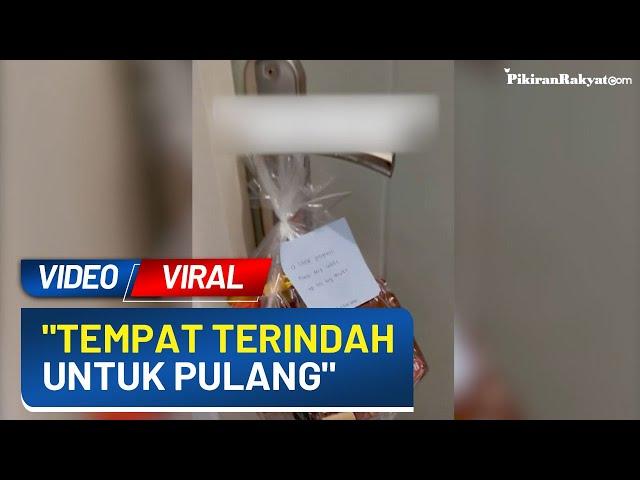 Video Viral! Ibu Kos Bagikan Makanan dan Pesan Inspiratif saat Tahu Anak Kosnya sedang UAS