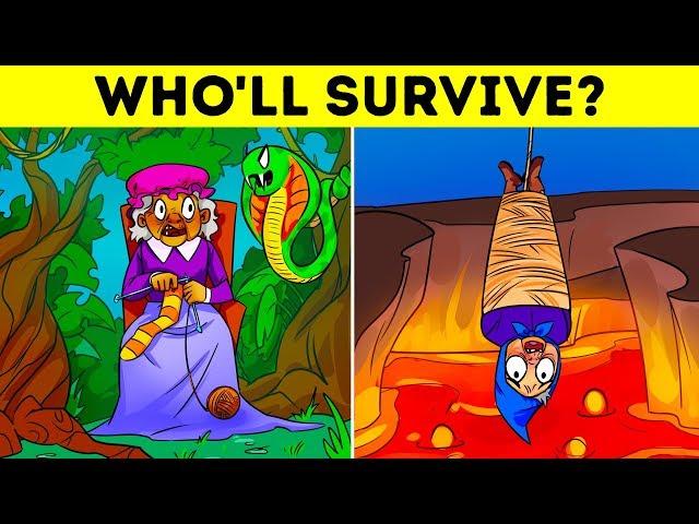 20 SHORT RIDDLES THAT'LL TEST YOUR SURVIVAL SKILLS AND LOGIC 