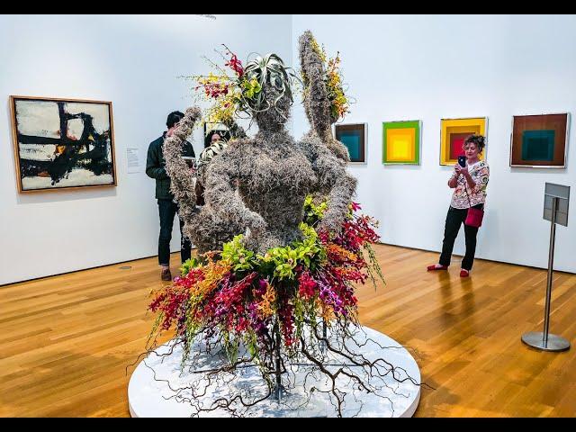 Art in Bloom Festival at the NC Museum of Art, Raleigh NC