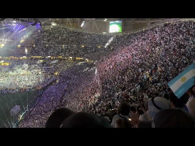 “La Cumbia De Los Trapos” | Argentina vs France | 2022 FIFA World Cup Final | Lusail Stadium | Qatar