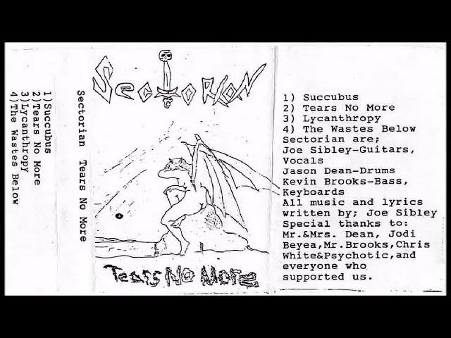 Sectorian [USA] [Death/Black] 1991 - Tears No More (Full Demo)