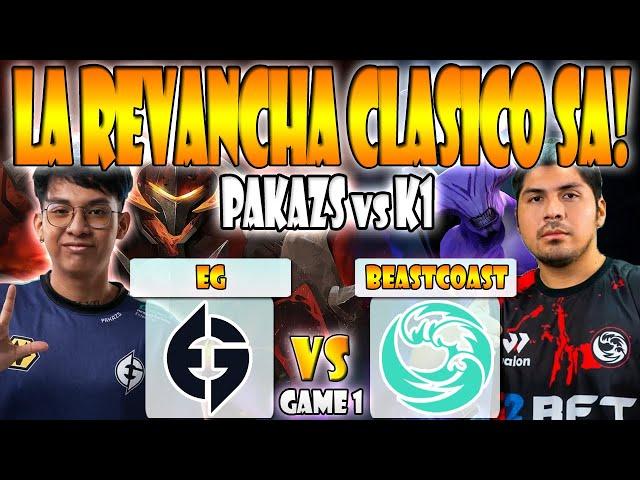 EG VS BEASTCOAST BO3[GAME 1] PAKAZS, WISPER VS K1 HECTOR - DPC SA 2023 TOUR 2:DIVISION 1 - DOTA 2