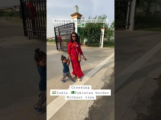 Crossing India Pakistan border without Visa