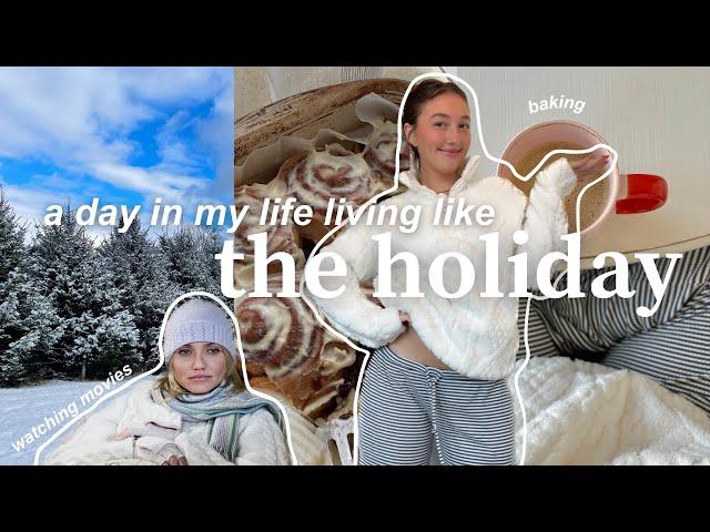 a day in my life living like the holiday | vlogmas day 13