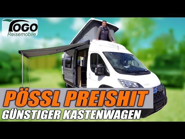 Most inexpensive motorhome ️️Roadcar R 600 2021 | TOGO REISEMOBILE Pössl alternative