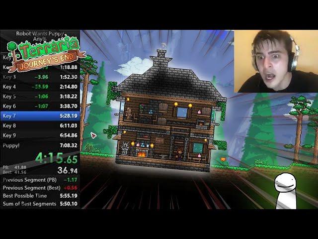 TERRARIA BUILDING A HOUSE SPEEDRUN ANY%