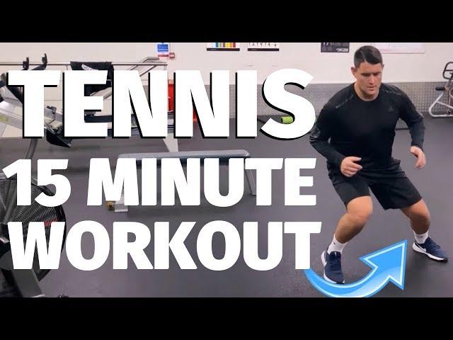 15 Minute Home Workout For Tennis Players