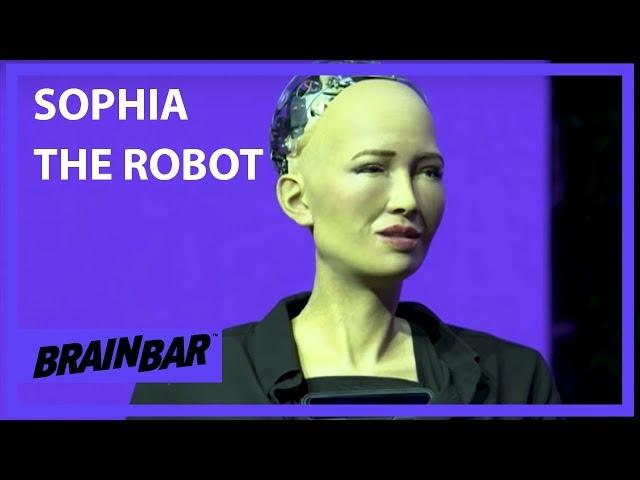 My Greatest Weakness is Curiosity | Sophia the Robot at Brain Bar