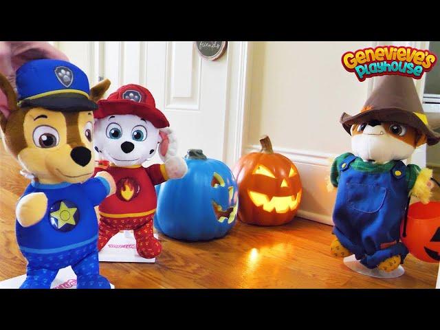 Toy Learning Videos for Kids Paw Patrol Halloween and Home Alone Skits!