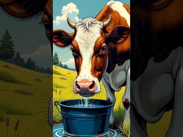 Beautifull Cow Rescue // #cow #SummerStory #AnimalCare #CowLove #SaveAnimals #ViralShorts #CowRescue