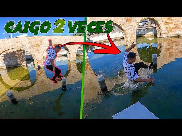 TAYZEN CAE al AGUA  Los PIVOTES MALDITOS!! (VLOG PARKOUR)