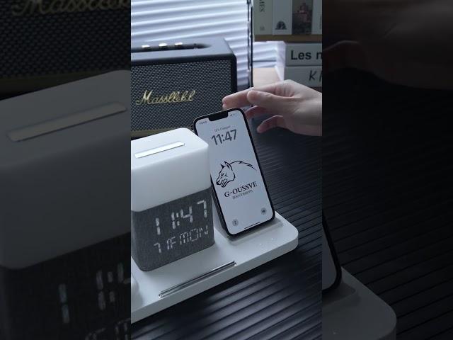 The Best Bedside Charging Device You've Ever Seen! #WirelessCharger #TechGadget