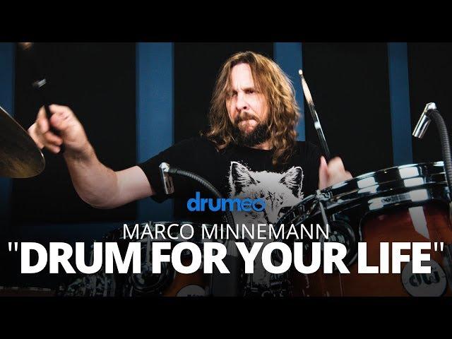 Marco Minnemann - Drum For Your Life (Performance)