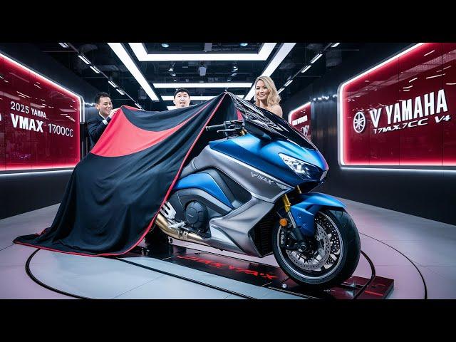 2025 Yamaha VMAX 1700cc V4: Power, Performance & Stye