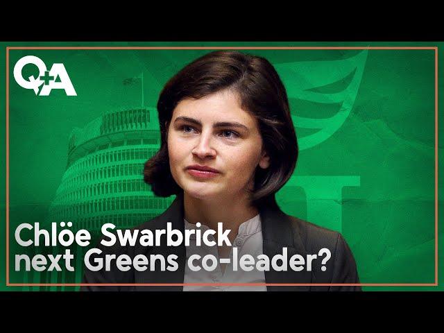 Chlöe Swarbrick: Green Party politics, working with National, and Palestine chants | Q+A 2024