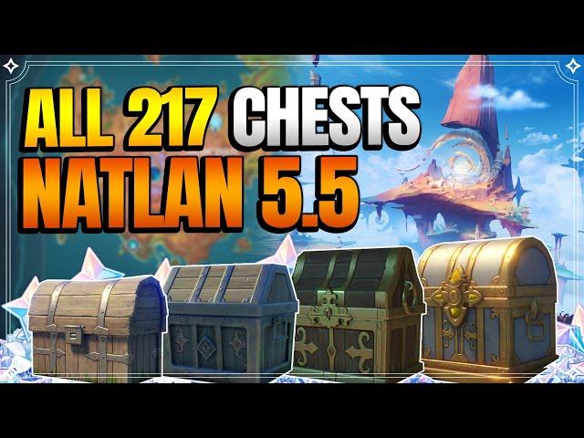 ALL Chest Locations in Natlan 5.5 | Atocpan & Ancient Sacred Mountain |【Genshin Impact】