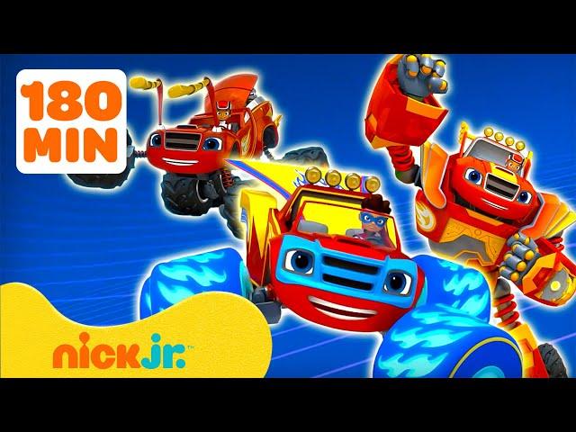 Blaze transformiert sich in einen Superhelden, ein Dampfboot und MEHR! | Nick Jr. Deutschland