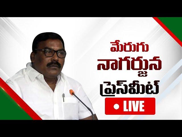 LIVE : AP Ex Minister Merugu Nagarjuna Press Meet #nidhitv