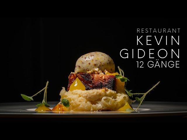 Restaurant Kevin Gideon - 12 Gänge Menü