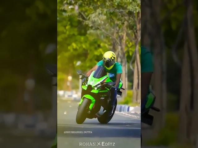 Kawasaki Ninja zx10r ️ status.in RoHAN X EDITZ#shorts#kawasaki#ninja#zx10r#bikeride#bike #ns200#rs