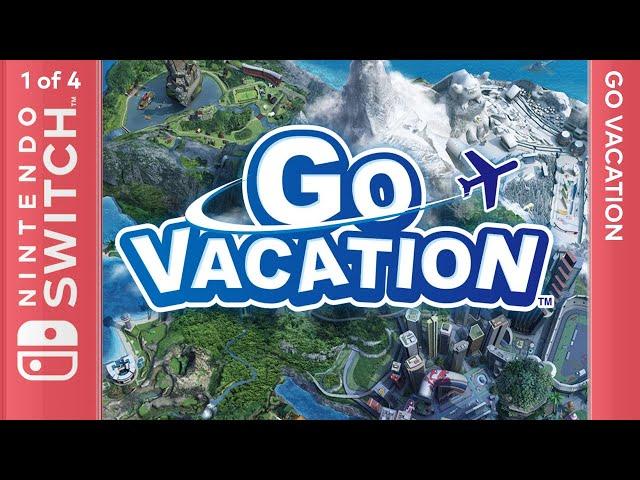 Go Vacation - Nintendo Switch [Longplay 1 of 4, Beach Resort]